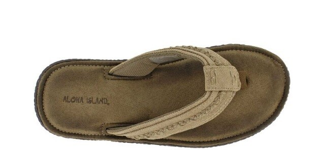 ALOHA ISLAND MILO SANDAL MEN'S SIZE 12 - #UNPAIR (LEFT)