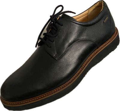 SAMUEL HUBBARD GRIPP DAVOS CASUAL BLACK SHOE (SAMPLE)  MEN’S SIZE 10.5M - #UNPAIR (LEFT)