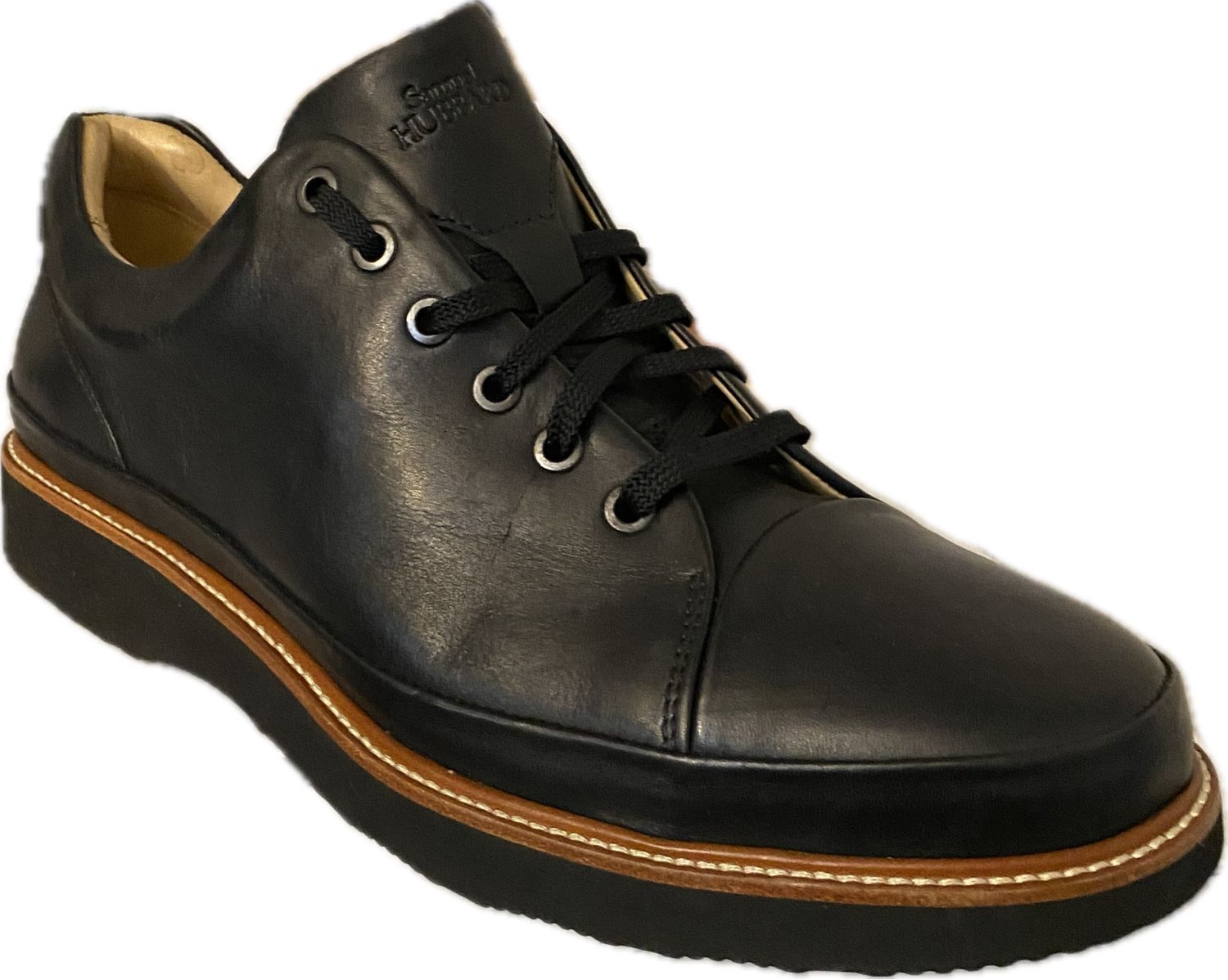 SAMUEL HUBBARD CASUAL WALKING SHOE (SAMPLE) 
MEN’S SIZE 10.5 - #UNPAIR (RIGHT)