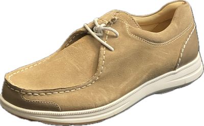 SAMUEL HUBBARD SUEDE BOAT SHOE (Sample)
MEN'S SIZE 10.5 M - #UNPAIR (RIGHT)
