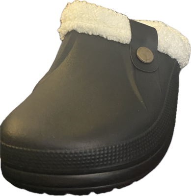 BESLIP CLASSIC FUR LINED CLOG WATERPROOF  WOMEN'S 37-38 / US SIZE 6.5M - #UNPAIR (LEFT AND RIGHT AVAILABLE)