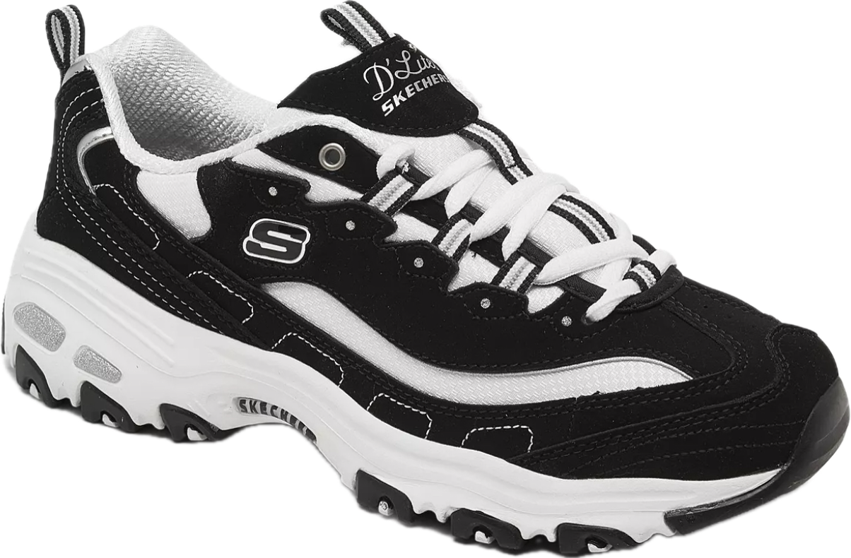 SKECHERS D'LITES - BIGGEST FAN FASHION SNEAKER  WOMEN'S SIZE 8- #UNPAIR (LEFT)