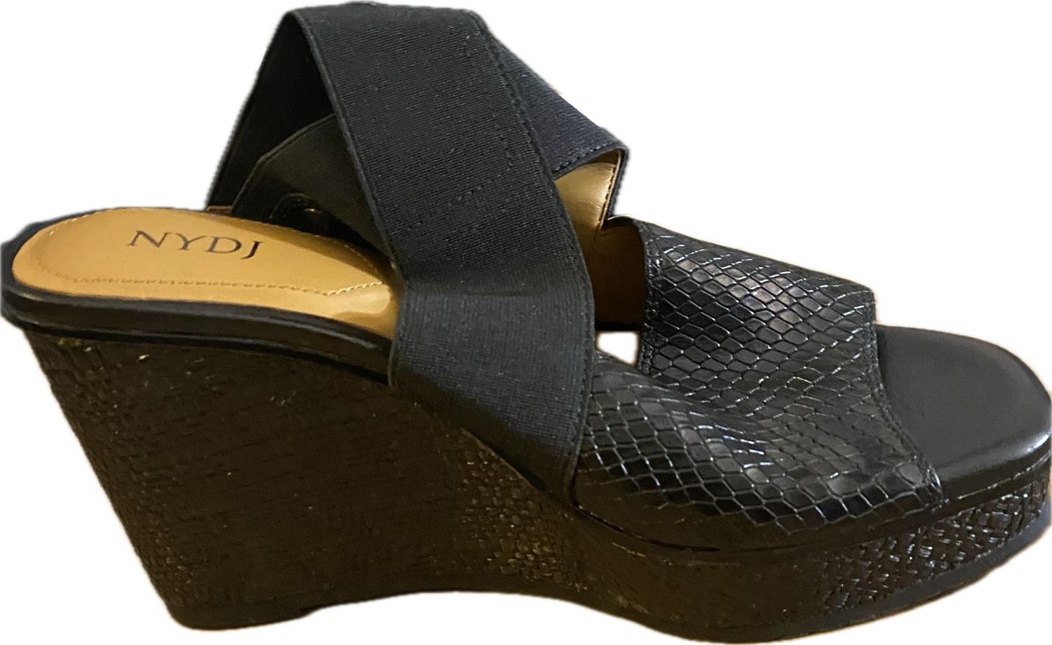 NYDJ TORI SANDAL (Sample)  WOMEN'S SIZE 6 M - #UNPAIR (LEFT AND RIGHT AVAILABLE)