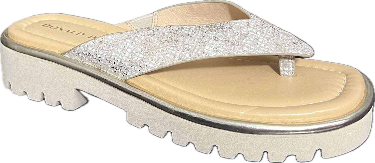 DONALD PLINER HP BLOOM SANDAL (Sample) WOMEN'S SIZE 6M - #UNPAIR (RIGHT)