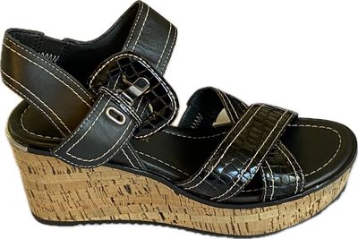 DONALD PLINER JUDEE PLATFORM WEDGE SANDAL  WOMEN'S SIZE 6M  - #UNPAIR (RIGHT)