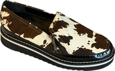 DONALD PLINER CALF-SKIN SLIP-ON LOAFER (Sample)  WOMEN'S SIZE 6 - #UNPAIR (LEFT AND RIGHT AVAILABLE*)