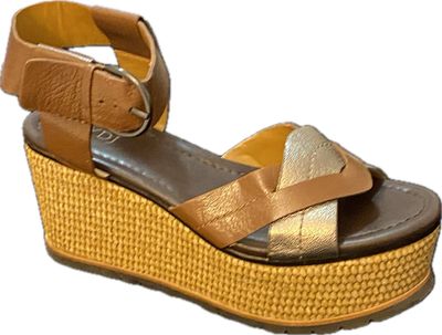 NYDJ JEN PLATFORM WEDGE SANDAL WOMEN'S SIZE 6M - #UNPAIR (LEFT AND RIGHT AVAILABLE*) Some Damage To Lining Of Ankle Straps