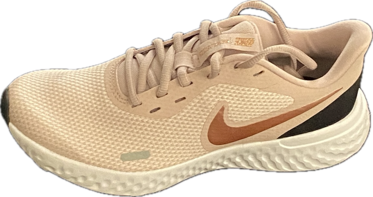 NIKE REVOLUTION 5 BARELY ROSE SNEAKER WOMEN'S SIZE 9 - #UNPAIR (RIGHT)