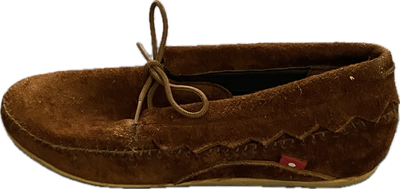OLIBERTE SUEDE SLIDES MOCCASIN EU 41 / WOMEN'S SIZE 9 - #UNPAIR  (LEFT - LIGHTLY USED)