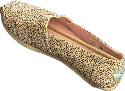 TOMS ALPARGATA MULTI FLAT CASUAL SLIP-ON  WOMEN'S SIZE 9 - #UNPAIR (Right)