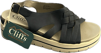 CLIFFS BY WHITE MOUNTAIN TOLEEN WEDGE  SANDAL  WOMEN'S SIZE 9 - #UNPAIR (Right)