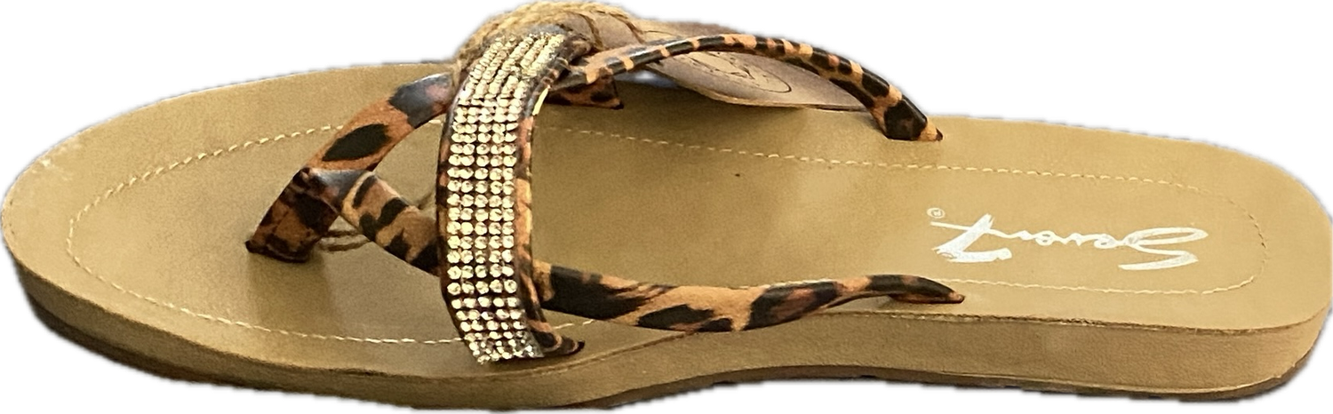 SEVEN7 BONDI SLIP-ON THONG SANDALS  WOMEN'S SIZE 9 - #UNPAIR (Right)