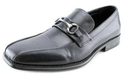 ALFANI WALKER BICYCLE TOE SYNTHETIC BLACK LOAFER	
MEN'S SIZE 13  - #UNPAIR (RIGHT)