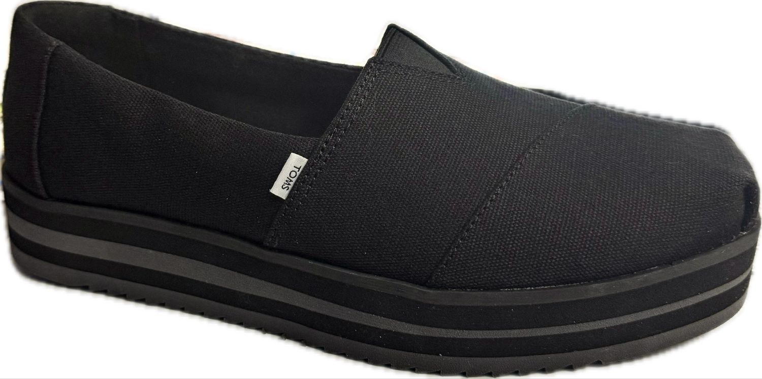 TOMS ALPARGATA MIDFORM ESPADRILLE SLIP-ON SHOE  WOMEN'S SIZE 9 - #UNPAIR (RIGHT) TOMS ALPARGATA MIDFORM ESPADRILLE SLIP-ON SHOE  WOMEN'S SIZE 9 - #UNPAIR (RIGHT)
