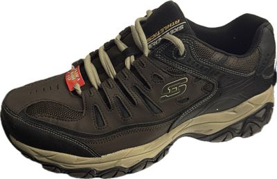 SKECHERS AFTER BURN MEMORY FIT SNEAKER  MEN'S SIZE 12 EXTRA WIDE FIT - #UNPAIR (LEFT)