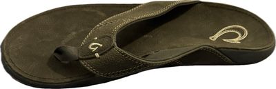 OLUKAI NUI ISLAND SALT FLIP FLOP SANDAL MEN'S SIZE 11- #UNPAIR (RIGHT)