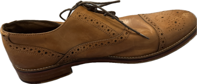 JOHNSTON & MURPHY BROGUE OXFORD   MEN'S SIZE 10.5  - #UNPAIR (LEFT)-Used