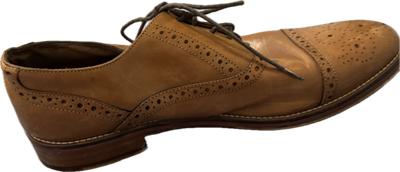 JOHNSTON & MURPHY BROGUE OXFORD   MEN'S SIZE 10.5  - #UNPAIR (LEFT)-Used