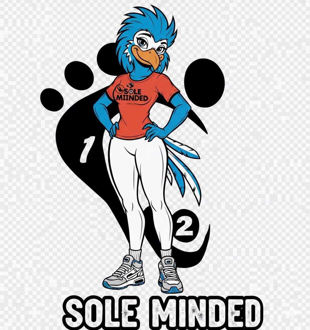 Mrs. Roadrunner  Mrs. Roadrunner "Sole Minded" Unisex Tee