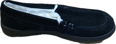 VIONIC LINED SUEDE MOCCASIN LOAFER  WOMEN'S SIZE 7.5 - #UNPAIR (RIGHT)