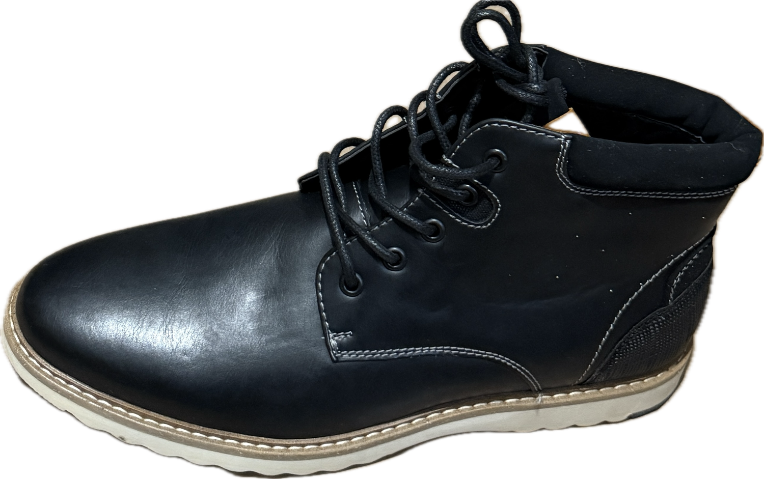 ARIZONA JEAN CO LAUGHTON FLAT HEEL CHUKKA  MEN'S SIZE 10 - #UNPAIR (LEFT)
