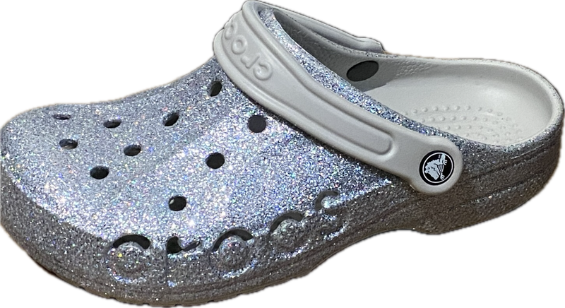 CROCS NWR CLASSIC LINED GLITTER CLOG Unisex SIZE Men's 8 /Women's 10 #UNPAIR (LEFT) CROCS NWR CLASSIC LINED GLITTER CLOG Unisex SIZE Men's 8 /Women's 10 #UNPAIR (LEFT)