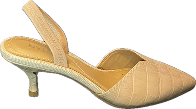NYDJ TATI HEEL(Sample) WOMEN'S SIZE 6 M - #UNPAIR (LEFT AND RIGHT AVAILABLE) NYDJ TATI HEEL(Sample) WOMEN'S SIZE 6 M - #UNPAIR (LEFT AND RIGHT AVAILABLE)