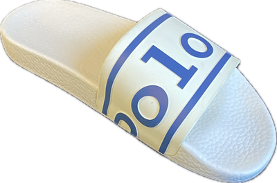 POLO BY RALPH LAUREN CAYSON PONY LOGO SLIDE US MEN'S SIZE 9 - #UNPAIR (LEFT)