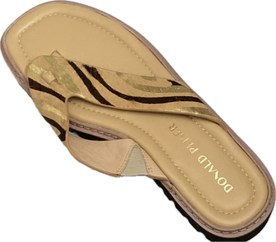 DONALD PLINER HP BLOOM SANDAL (Sample) WOMEN'S SIZE 6M- #UNPAIR (RIGHT)