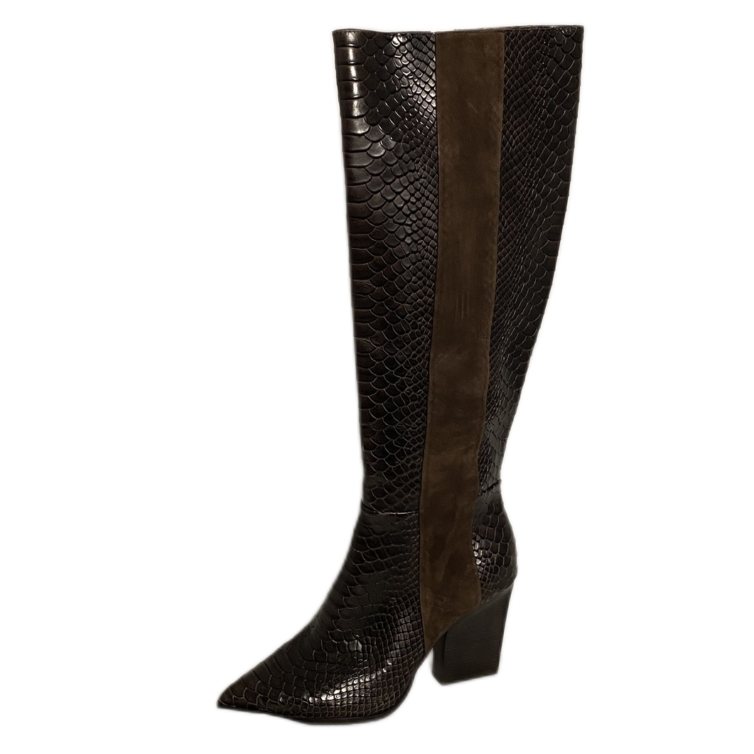 DONALD J PLINER NUEVO KNEE-HIGH HEELED BOOTS WOMEN'S SIZE 6 M - #UNPAIR (LEFT AND RIGHT SHOE AVALABLE) DONALD J PLINER NUEVO KNEE-HIGH HEELED BOOTS WOMEN'S SIZE 6 M - #UNPAIR (LEFT AND RIGHT SHOE AVALABLE)