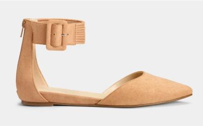 AEROSOLES MARTHA STEWART TOWN CAR BALLET FLAT SHOE WOMEN'S SIZE 7.5 - #UNPAIR (RIGHT)