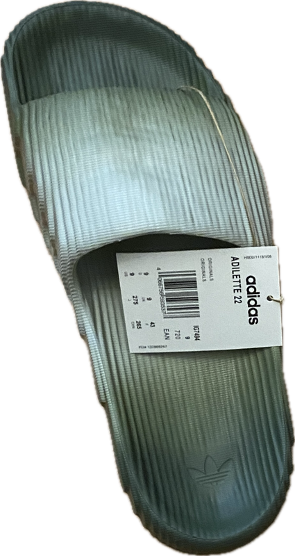 ADIDAS ADILETTE 22 SLIDE MEN'S SIZE 9 - #UNPAIR (LEFT)