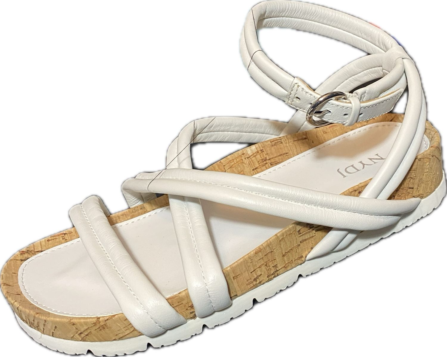 NYDJ BONNI SANDAL WITH ANKLE STRAP WOMEN'S SIZE 6 M - #UNPAIR (LEFT AND RIGHT AVAILABLE) NYDJ BONNI SANDAL WITH ANKLE STRAP WOMEN'S SIZE 6 M - #UNPAIR (LEFT AND RIGHT AVAILABLE)