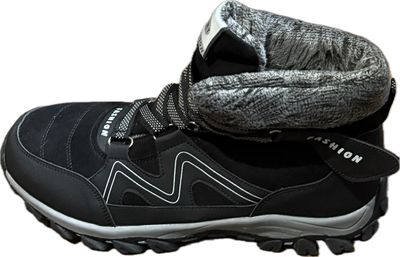 HHHCHPM FLEECE LINED WINTER SNOW BOOT EU 38 / US MEN'S SIZE 6 / WOMEN'S SIZE 7.5 - #UNPAIR (LEFT) HHHCHPM FLEECE LINED WINTER SNOW BOOT EU 38 / US MEN'S SIZE 6 / WOMEN'S SIZE 7.5 - #UNPAIR (LEFT)