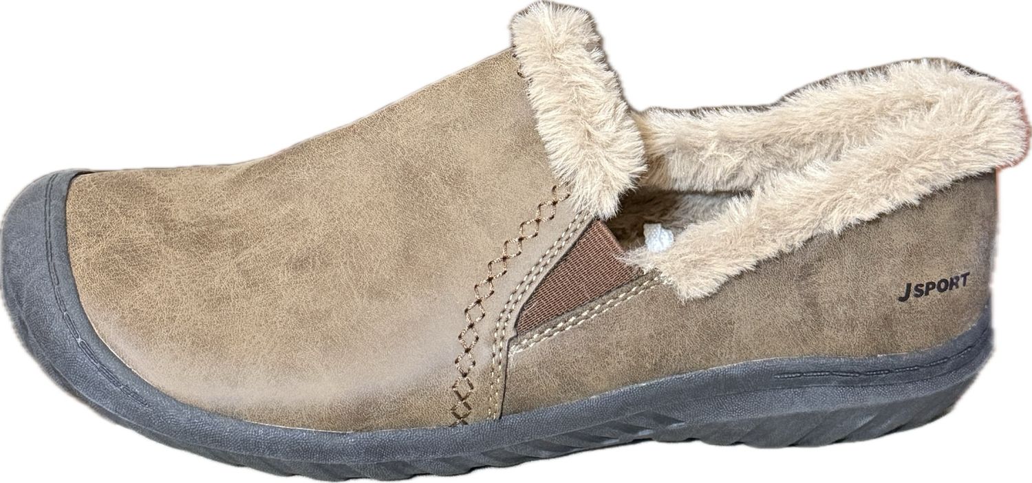 J SPORT WILLA FUR LINED BOOTIE COMFORT SHOE WOMEN'S SIZE 10M - #UNPAIR (RIGHT) J SPORT WILLA FUR LINED BOOTIE COMFORT SHOE WOMEN'S SIZE 10M - #UNPAIR (RIGHT)