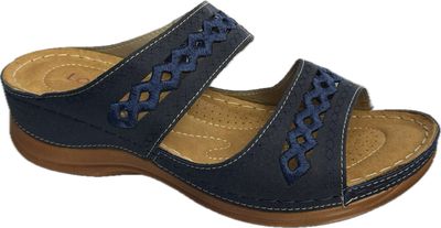 LOSTIS HANDMADE STITCHING COMFORTABLE SANDAL WOMEN'S SIZE 7 - #UNPAIR (RIGHT)