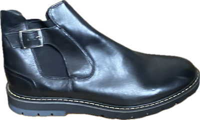 DONALD PLINER LEATHER STRAP CHELSEA BOOT MENS' SIZE 8.5 - #UNPAIR (RIGHT) DONALD PLINER LEATHER STRAP CHELSEA BOOT MENS' SIZE 8.5 - #UNPAIR (RIGHT)