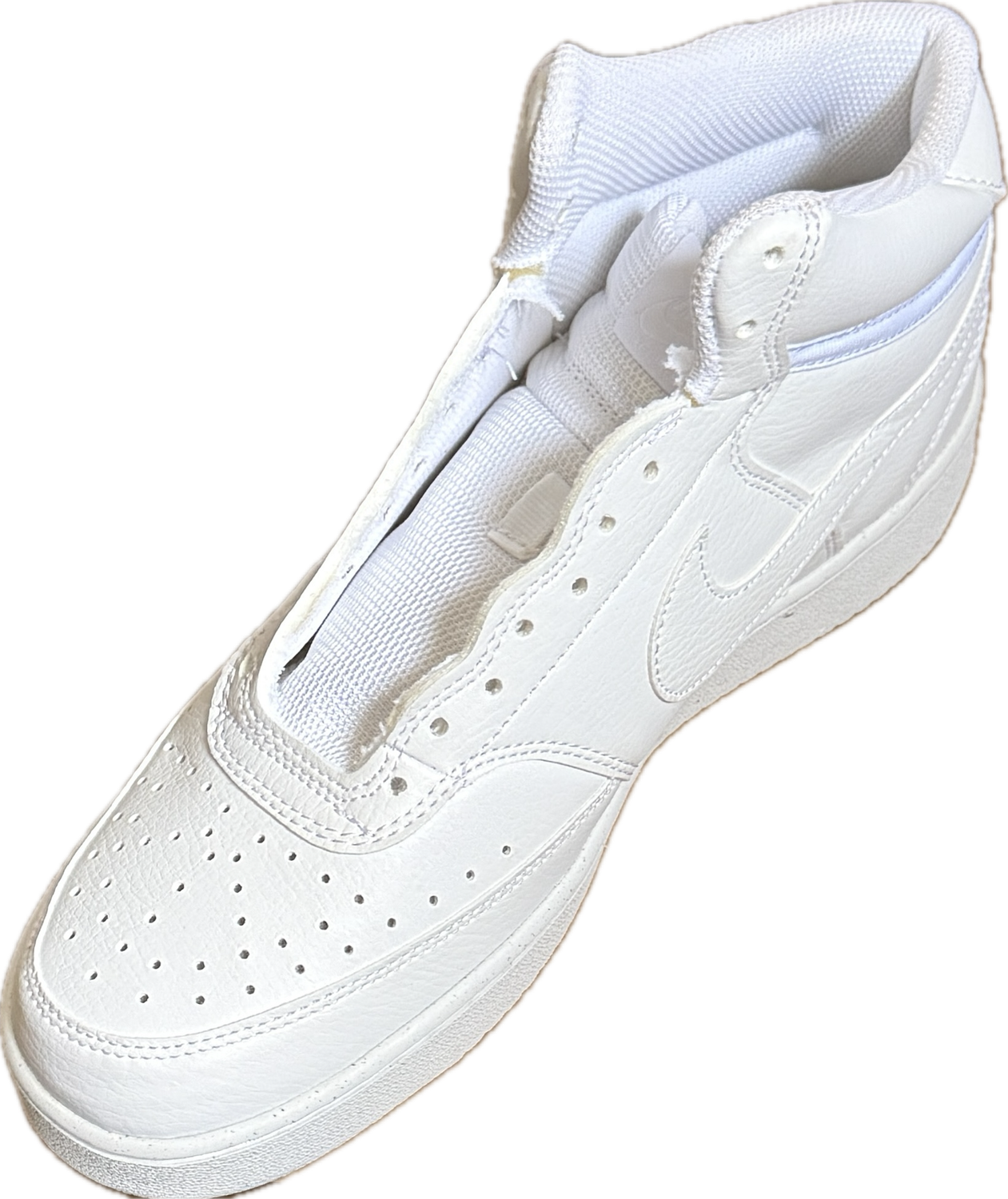 Nike Court Vision Mid Next Nature (No Shoestrings) MEN'S SIZE 9.5 M - #UNPAIR (RIGHT) Nike Court Vision Mid Next Nature (No Shoestrings) MEN'S SIZE 9.5 M - #UNPAIR (RIGHT)