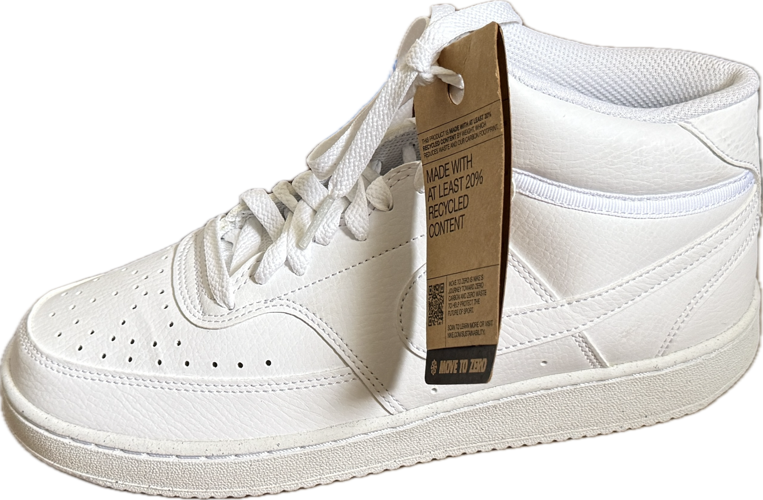 Nike Court Vision Mid Next Nature MEN'S SIZE 7.5 M - #UNPAIR (LEFT) Nike Court Vision Mid Next Nature MEN'S SIZE 7.5 M - #UNPAIR (LEFT)