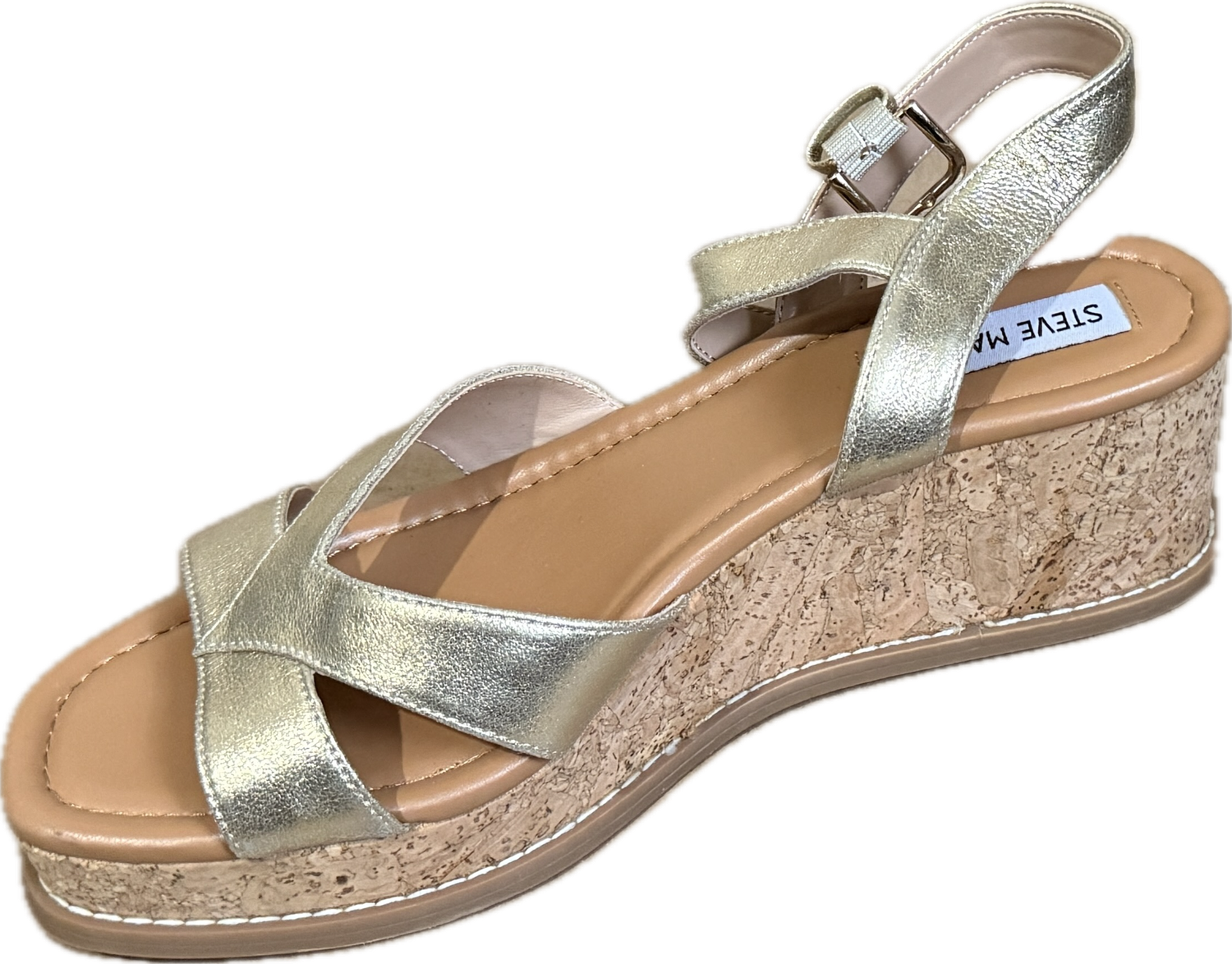 STEVE MADDEN ROBBIN WEDGE SANDALS  WOMEN'S SIZE 9