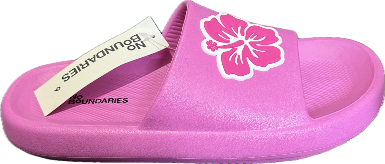 NO BOUNDARIES COMFORT EVA SLIDE SANDALS  WOMEN'S SIZE 9