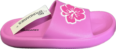 NO BOUNDARIES COMFORT EVA SLIDE SANDALS  WOMEN'S SIZE 9