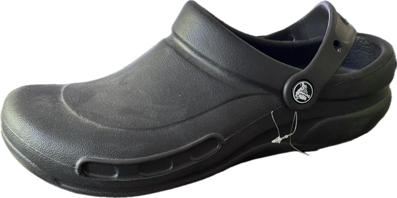 CROCS BISTRO WORK CLOGS ENCLOSED TOE SLIP RESISTANT  MENS'  8/ WOMEN'S SIZE 10 - #UNPAIR (LEFT) (Slightly Used)