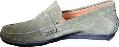 SAMUEL HUBBARD FREE SPIRIT SUEDE LOAFERS (Sample) MEN'S SIZE 10.5 M - #UNPAIR (RIGHT) SAMUEL HUBBARD FREE SPIRIT SUEDE LOAFERS (Sample) MEN'S SIZE 10.5 M - #UNPAIR (RIGHT)