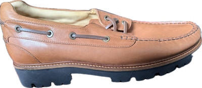 SAMUEL HUBBARD CAMPLIGHT WATER RESISTANT BOAT SHOE (Sample) MEN'S SIZE 10.5 M - #UNPAIR (RIGHT) SAMUEL HUBBARD CAMPLIGHT WATER RESISTANT BOAT SHOE (Sample) MEN'S SIZE 10.5 M - #UNPAIR (RIGHT)