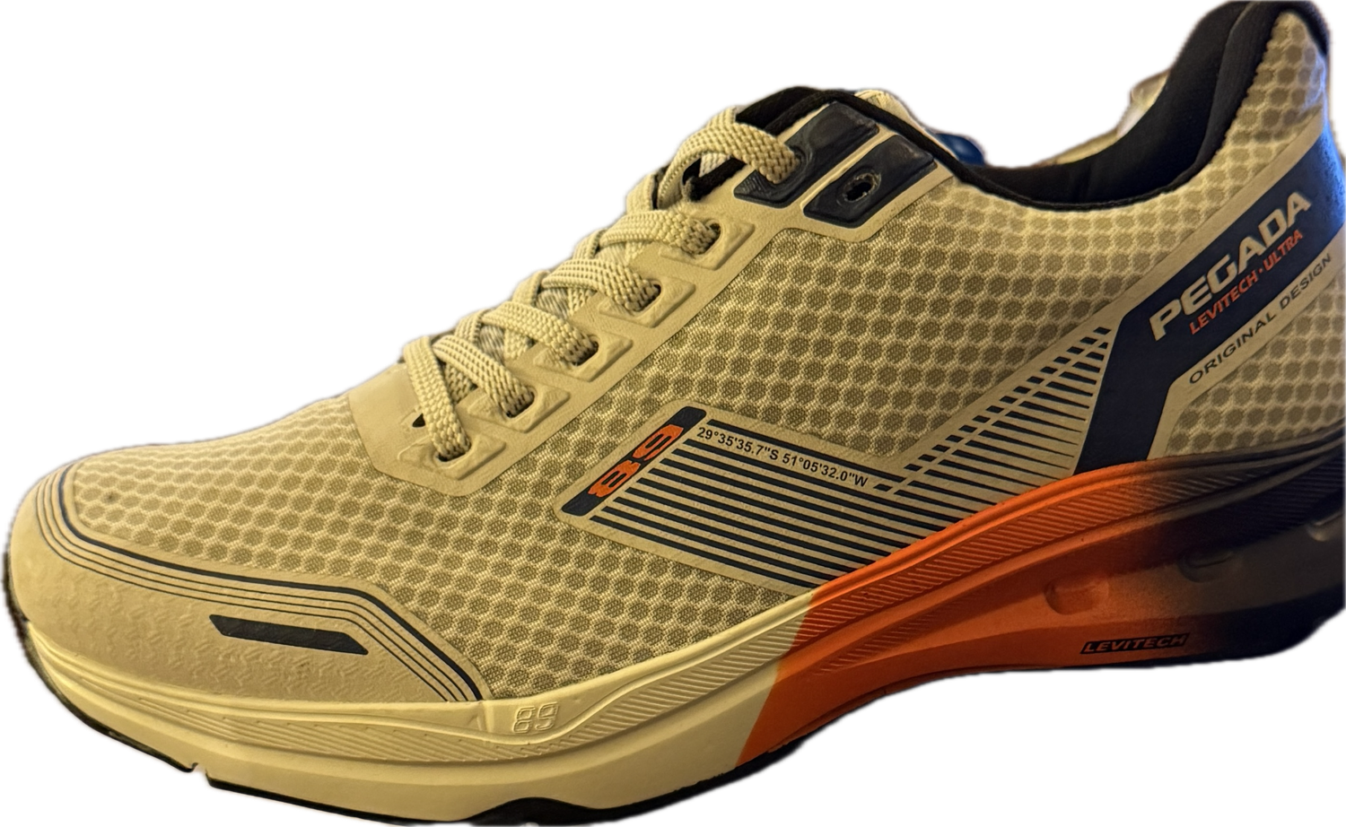 Pegada Levitech Ultra Men's Mesh Athletic Sneaker  MENS' SIZE 8- #UNPAIR (LEFT)