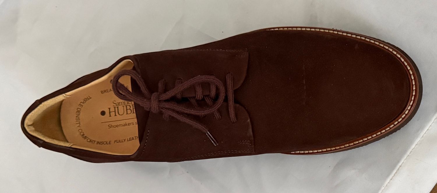 SAMUEL HUBBARD BUCKS PLAIN TOE MENS' SIZE 10.5 - #UNPAIR (LEFT) SAMUEL HUBBARD BUCKS PLAIN TOE MENS' SIZE 10.5 - #UNPAIR (LEFT)