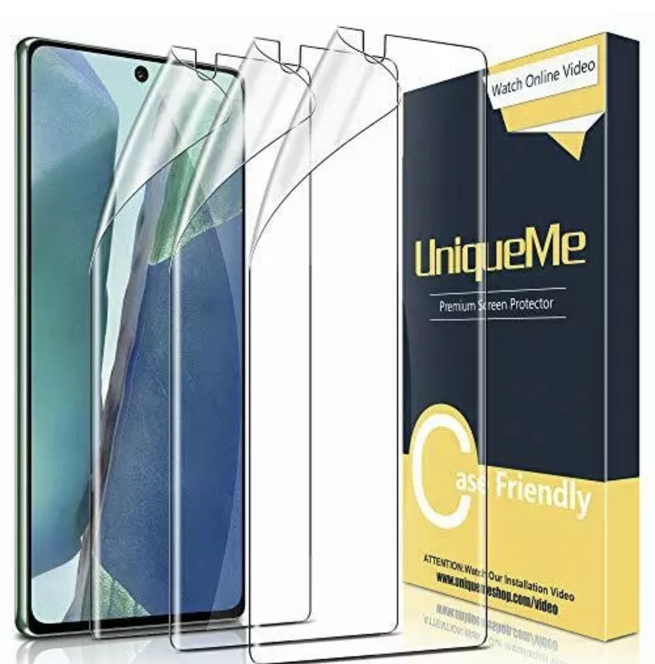 UniqueMe Premium Screen Protecter Note 10