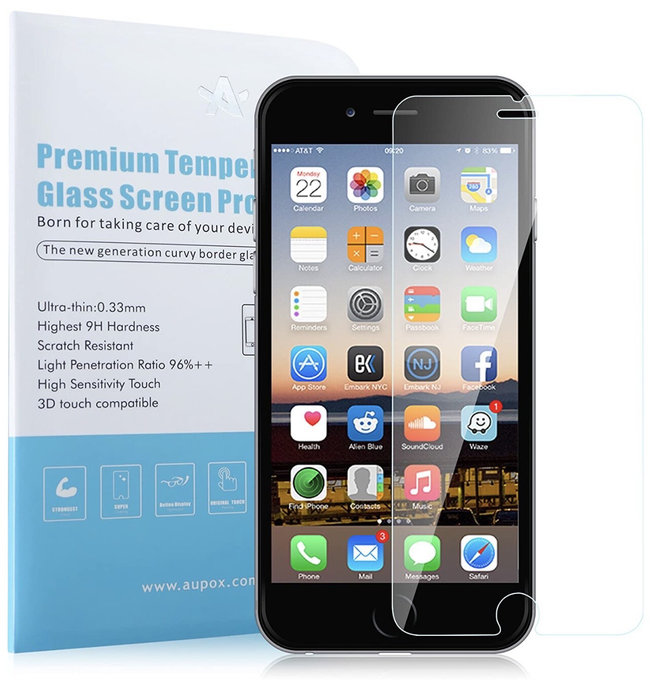 iPhone 6/6s 6/6s max Tempered Screen Protecter