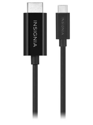 Insignia 1.8m (6 ft.) USB-C to 4K HDMI Cable (NS-PCKCH6-C) -